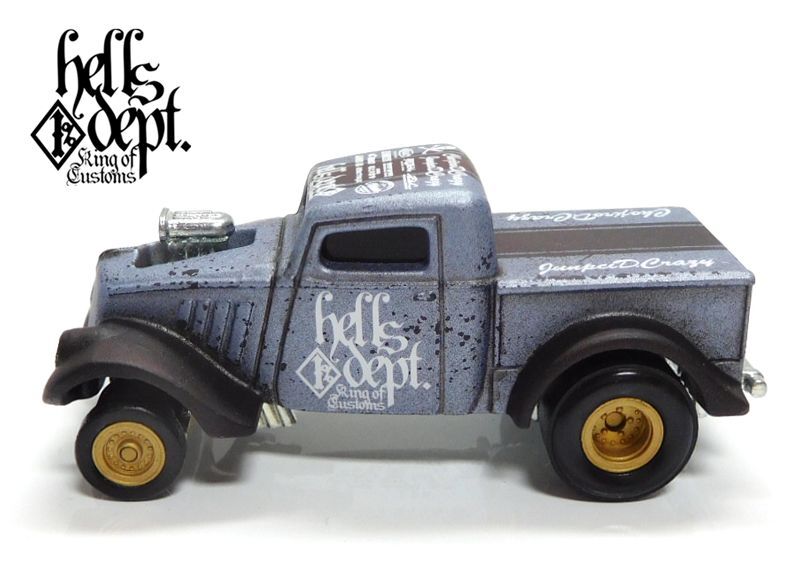 画像: HELLS DEPT 2024 - カツヌマ製作所 【'33 WILLYS (カスタム完成品）】RUST LT.BLUE/RR （送料サービス適用外）