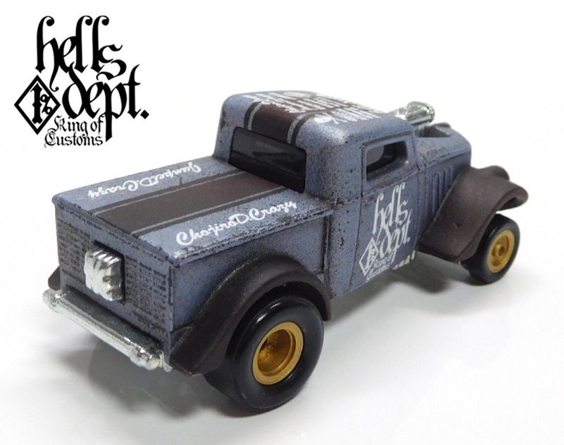 画像: HELLS DEPT 2024 - カツヌマ製作所 【'33 WILLYS (カスタム完成品）】RUST LT.BLUE/RR （送料サービス適用外）