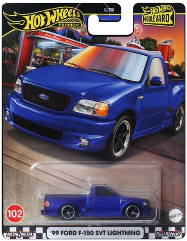 画像: 2024 HW BOULEVARD 【'99 フォード F-150 SVT ライトニング】BLUE/RR(2024年8月下旬入荷予定）