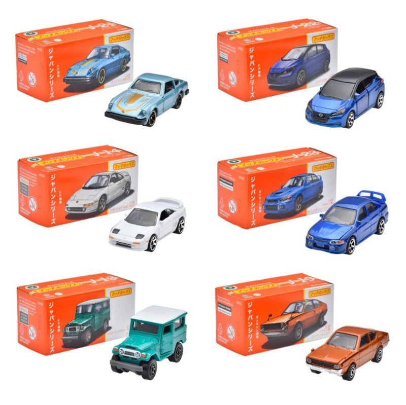 仮予約】PRE-ORDER - 2024【 MATCHBOX ジャパンシリーズ Fアソート 12個入り】(2024年8月下旬入荷予定） -  attictoyz （アティックトイズ）