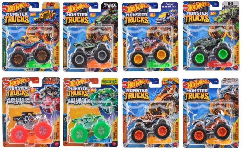 画像: 【仮予約】PRE-ORDER - 2024 HW MONSTER TRUCKS! 【Jアソート (8個入り）】(2024年8月下旬入荷予定）