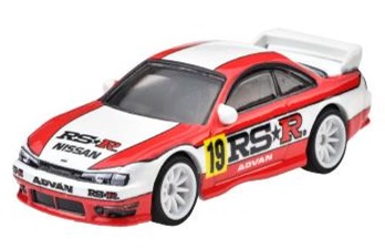 画像: 2024 HW CAR CULTURE "PREMIUM 2PACK" 【 ”"RS☆R" 日産 240SX (S14)/ 日産シルビア (S15)】WHITE-RED/RR