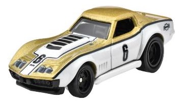 画像: 2024 HW CAR CULTURE "PREMIUM 2PACK" 【 '69 COPO コルベット/ カスタム コルベット "スティングレー" クーペ】GOLD/BLUE/RR