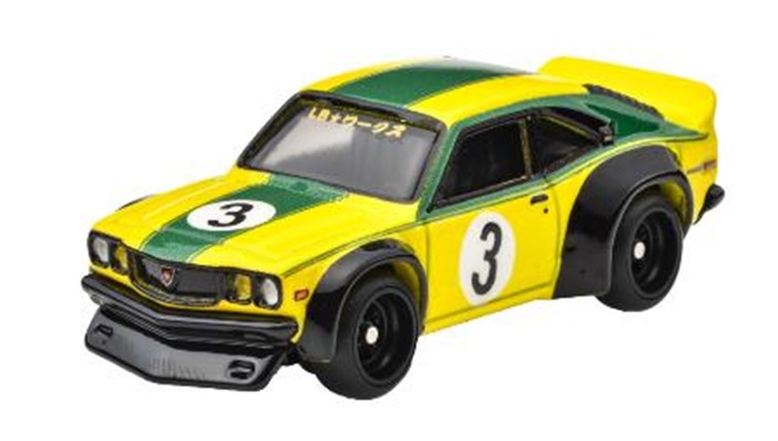 画像: 【仮予約】PRE-ORDER - 2024 HW CAR CULTURE "ジャパンヒストリックス4" 【マツダ RX-3 (LB-WORKS)】YELLOW/RR (2024年9月下旬入荷予定)