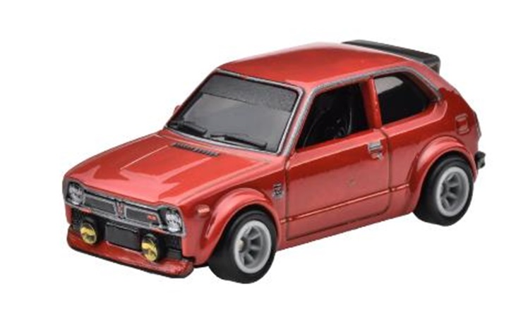 画像: 【仮予約】PRE-ORDER - 2024 HW CAR CULTURE "ジャパンヒストリックス4" 【'73 ホンダ シビック カスタム】RED/RR (2024年9月下旬入荷予定)