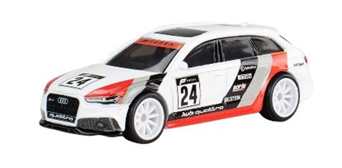 画像: 【仮予約】PRE-ORDER - 2024 POP CULTURE【"FORZA" 1'7 アウディ RS 6 アバント】WHITE/RR(2024年9月下旬入荷予定）