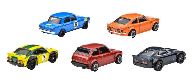 画像: 【仮予約】PRE-ORDER - 2024 HW CAR CULTURE 【ジャパンヒストリックス4 - 5種セット】'64 プリンス スカイライン GT/'72 トヨタ カローラレビン/'73 ホンダ シビック カスタム/マツダ RX-3/日産フェアレディZ (2024年9月下旬入荷予定)