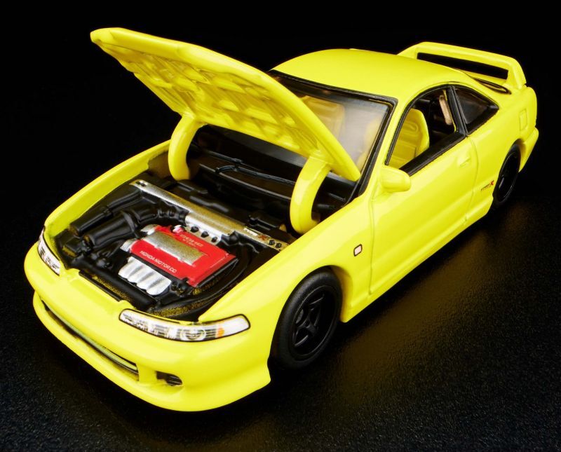 画像: 2024 RLC EXCLUSIVE【1995 HONDA INTEGRA TYPE R (フード開閉タイプ)】YELLOW/RR（予約不可）