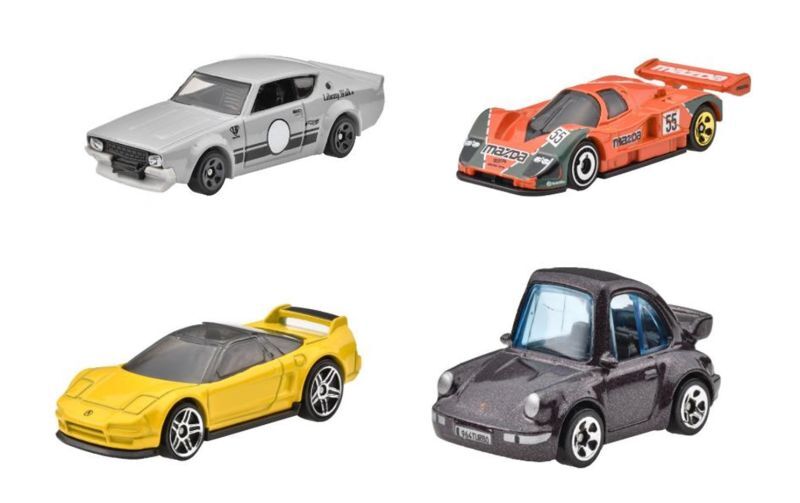 画像: 【仮予約】PRE-ORDER - 【 HOT WHEELS ベーシック 4種セット(国内流通版/裏面日本語)】(2024年10月初旬入荷予定）