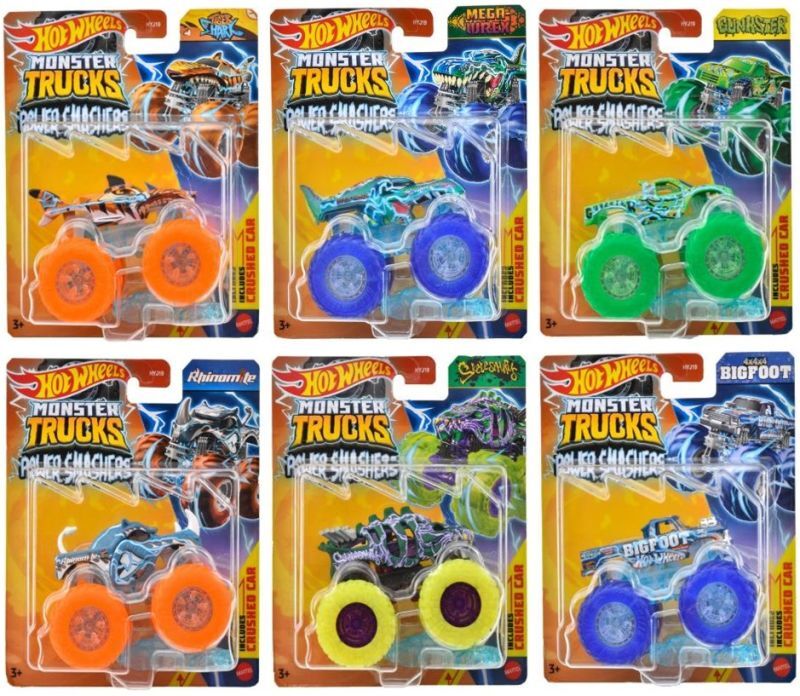 画像1: 【仮予約】PRE-ORDER - 2024 HW MONSTER TRUCKS! 【パワースマッシャーズ 　Bアソート (6個入り）】(2024年10月中旬入荷予定）