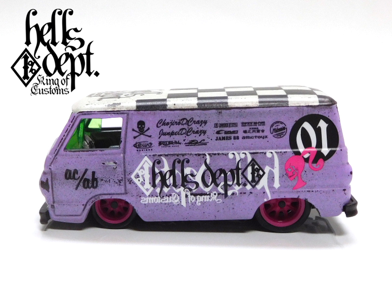 画像: HELLS DEPT 2024 - カツヌマ製作所 【DODGE A-100 (カスタム完成品）】RUST PURPLE/RR （送料サービス適用外）