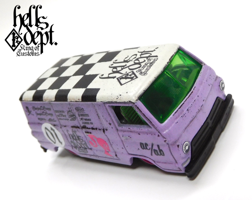 画像: HELLS DEPT 2024 - カツヌマ製作所 【DODGE A-100 (カスタム完成品）】RUST PURPLE/RR （送料サービス適用外）