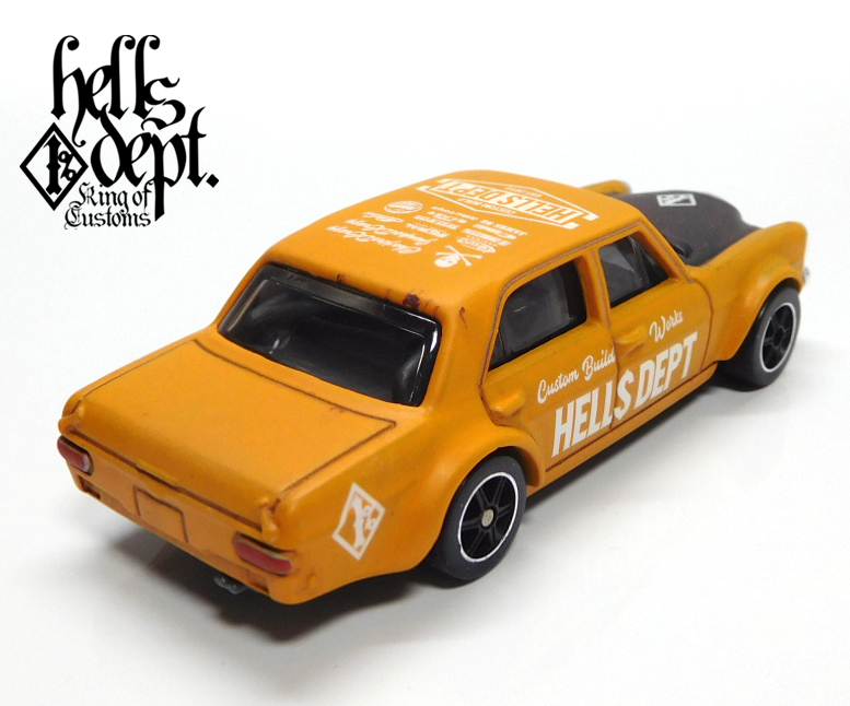 画像: HELLS DEPT 2024 - カツヌマ製作所 【MERCEDES-BENZ 300SEL 6.8 AMG (カスタム完成品）】RUST CAMEL YELLOW/RR （送料サービス適用外）