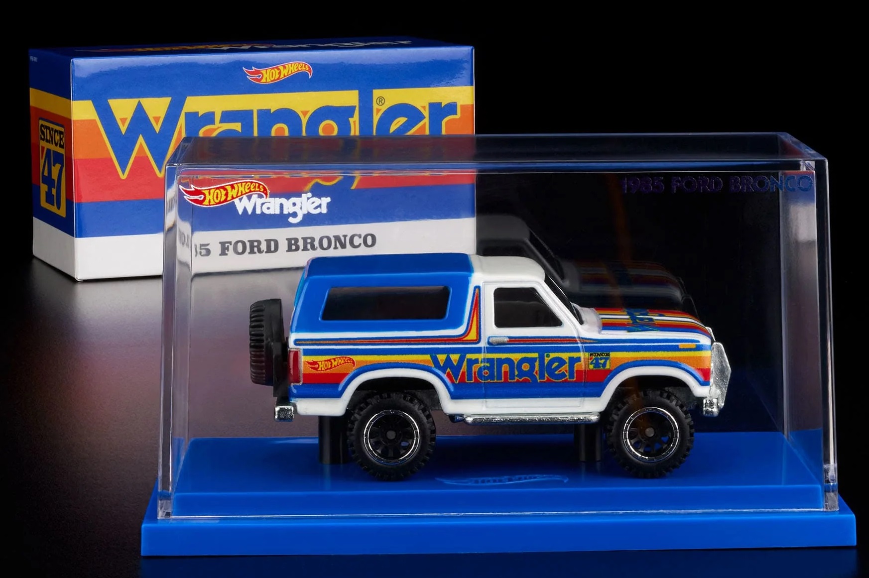 画像1: 2024 RLC EXCLUSIVE【"HW WRANGLER"  '85 FORD BRONCO】WHITE/RR（予約不可）