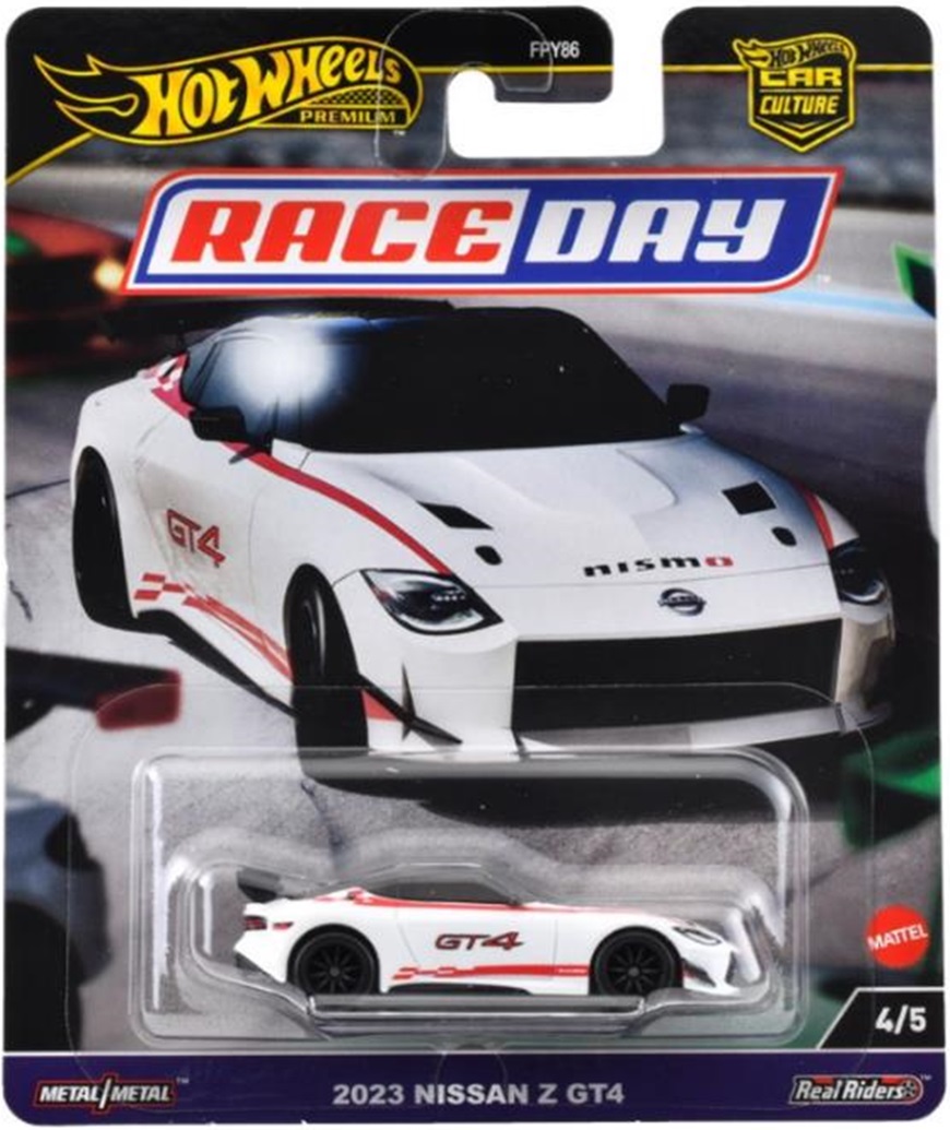 画像: 【仮予約】PRE-ORDER - 2024 HW CAR CULTURE "RACE DAY" 【2023 日産 Z GT4】WHITE/RR (2024年11月末頃入荷予定)