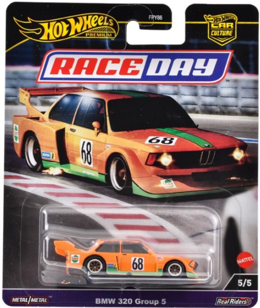 画像1: 【仮予約】PRE-ORDER - 2024 HW CAR CULTURE "RACE DAY" 【BMW 320 グループ 5】ORANGE/RR (2024年11月末頃入荷予定)