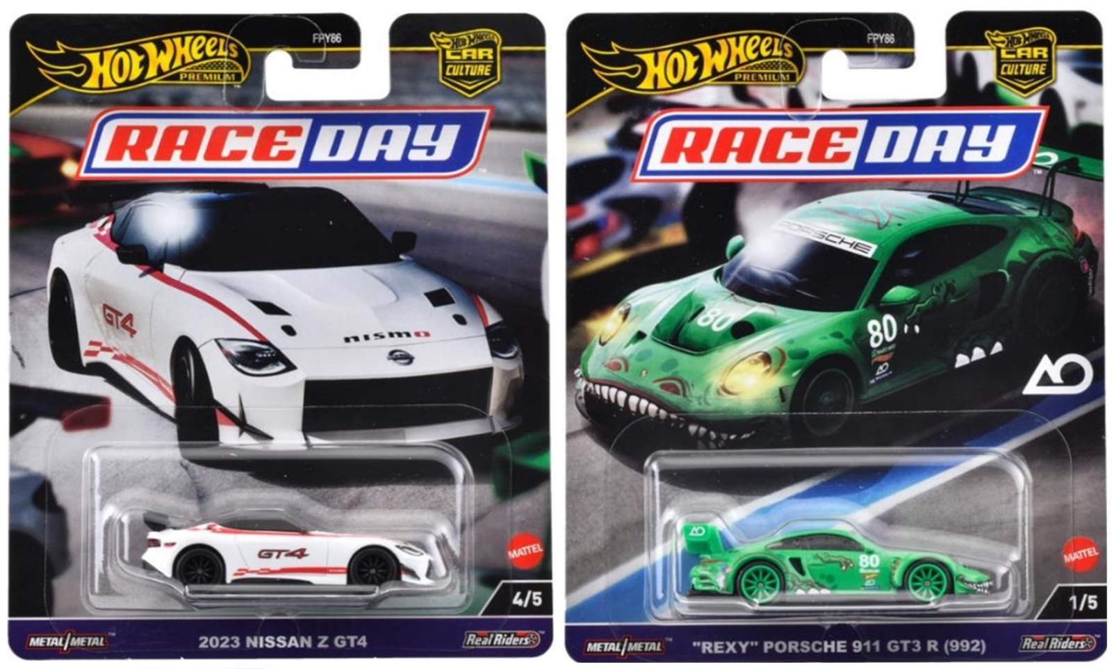 画像: 【仮予約】PRE-ORDER - 2024 HW CAR CULTURE 【RACE DAY - 5種セット】2023 日産 Z GT4/ポルシェ 911 GT3 R (992)/BMW 320 グループ 5/2018 ベントレー コンチネンタル GT3/コルベット C8.R(2024年11月末頃入荷予定)