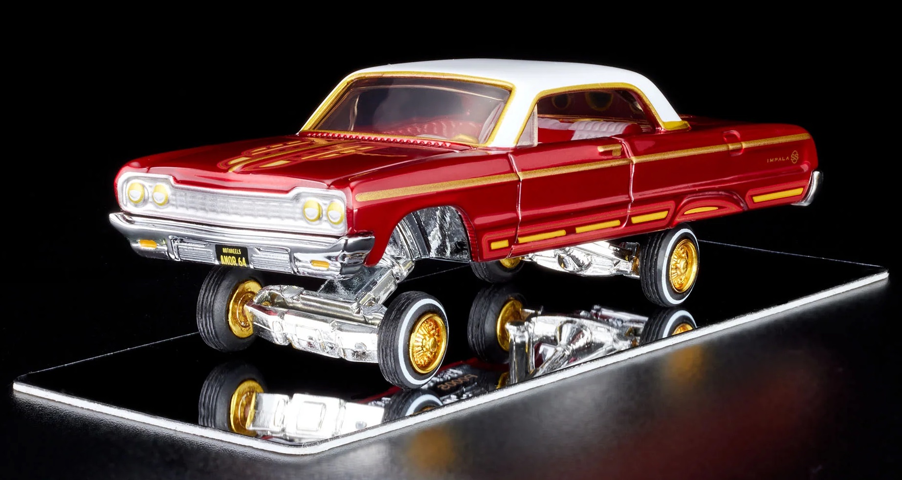 画像: 2024 RLC EXCLUSIVE【1964 CHEVROLET IMPALA (サスペンション・ギミック)】SPEC.RED/RR（予約不可）