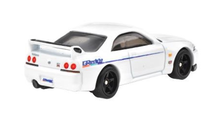 画像: 【仮予約】PRE-ORDER - 2024 HW CAR CULTURE "モダン・クラシックス" 【日産 スカイライン GT-R（BCNR33）(GReddy)】WHITE/RR (2024年12月下旬入荷予定)