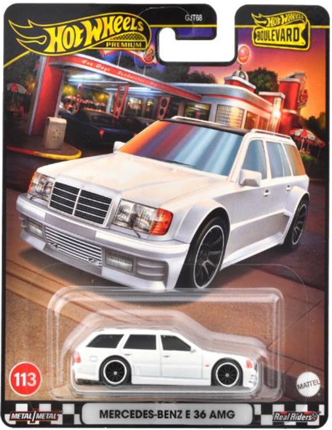 画像: 【仮予約】PRE-ORDER - 2024 HW BOULEVARD 【メルセデス・ベンツ E36 AMG】WHITE/RR(2025年1月初旬入荷予定）(ショートした場合は先着順となります）