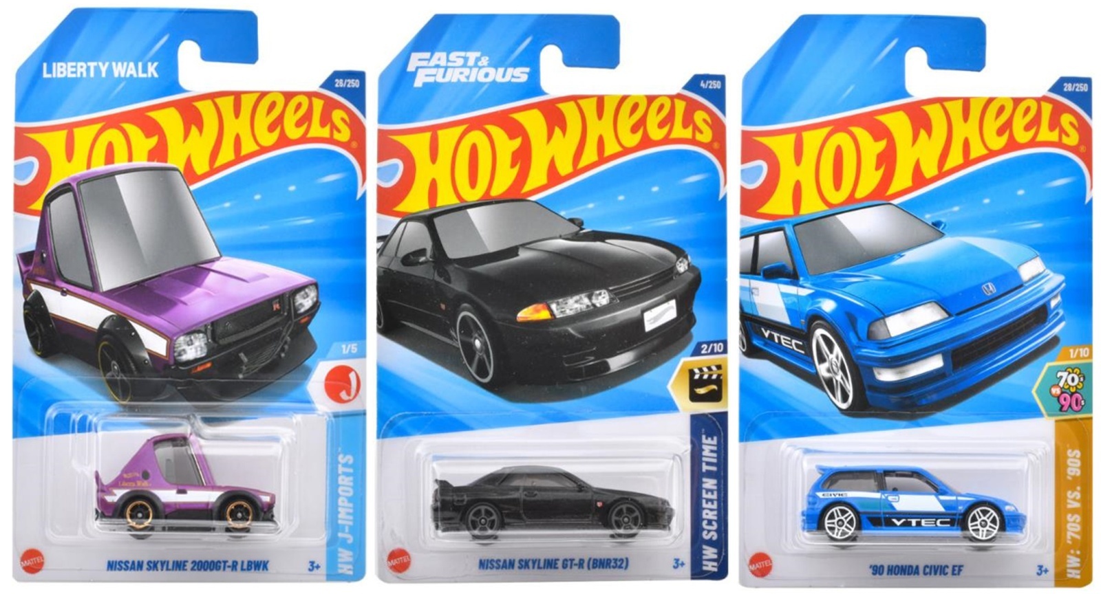 画像: 【仮予約】PRE-ORDER - 【 HOT WHEELS ベーシック 9種セット(国内流通版/裏面日本語)】(2025年1月初旬入荷予定）