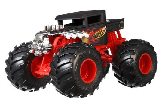 画像: 【仮予約】PRE-ORDER - 2025 HW MONSTER TRUCKS! 【1/24 ビッグサイズ　ボーンシェイカー】BLACK (2025年1月下旬入荷予定）