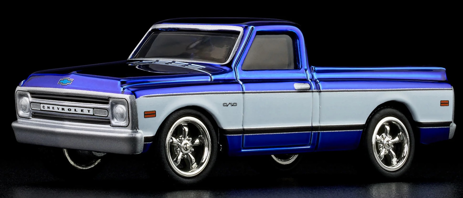 画像: 2024 RLC EXCLUSIVE【1969 CHEVROLET C-10 (車高ギミック)】SPEC.NAVY BLUE/RR（予約不可）