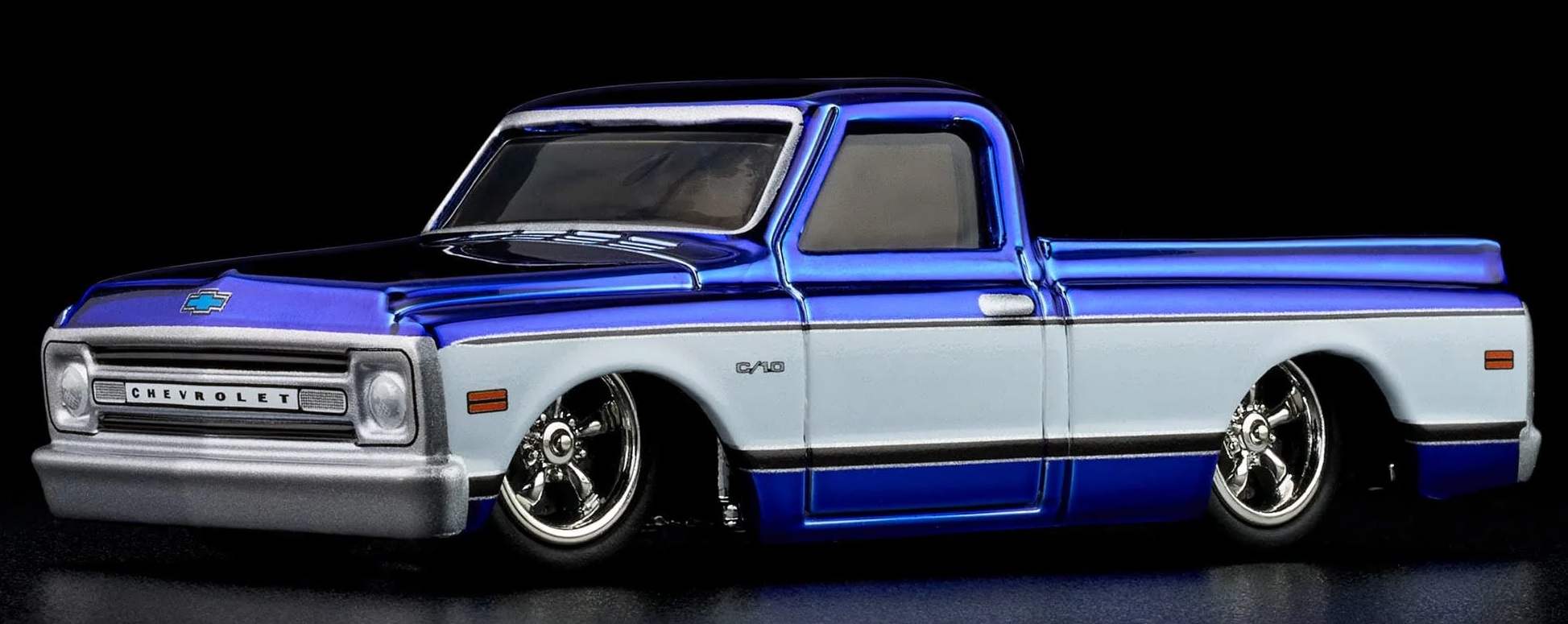 画像: 2024 RLC EXCLUSIVE【1969 CHEVROLET C-10 (車高ギミック)】SPEC.NAVY BLUE/RR（予約不可）