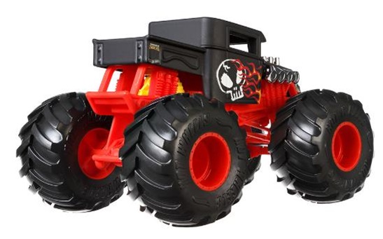 画像: 【仮予約】PRE-ORDER - 2025 HW MONSTER TRUCKS! 【1/24 ビッグサイズ　ボーンシェイカー】BLACK (2025年1月下旬入荷予定）