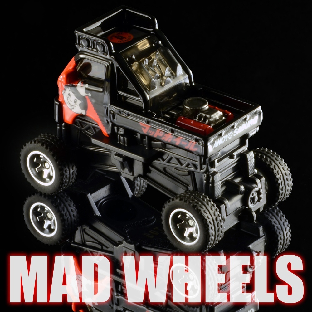 画像: MAD WHEELS (マッドホイール） 【MAD AUTOZAM PickUp (カスタム完成品）】NEON RED-BLACK/RR (送料サービス適用外) 