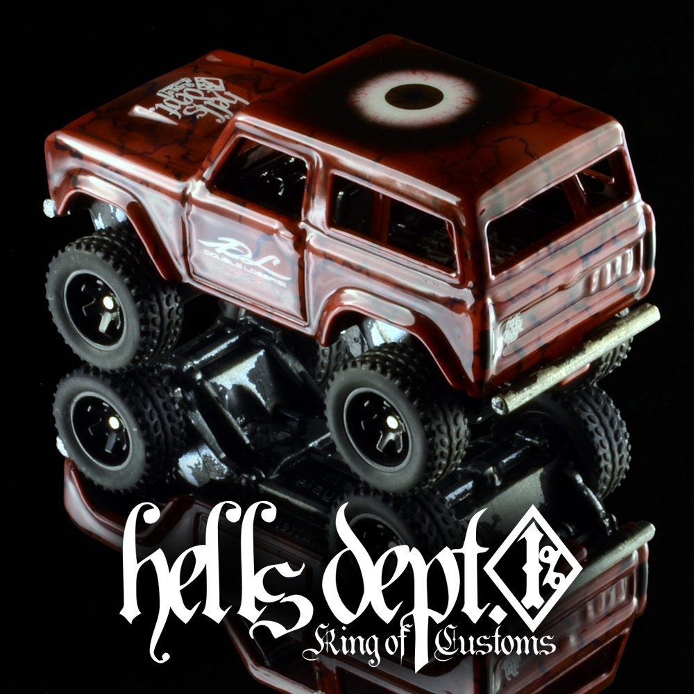 画像: HELLS DEPT 2024 - DOUBLE LOSER[S] 【Bloody Bronco (カスタム完成品）】DK.RED/RR （送料サービス適用外）