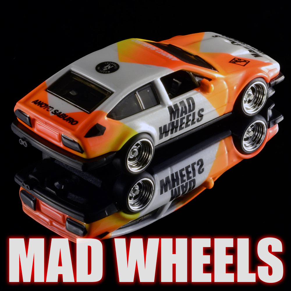 画像: MAD WHEELS (マッドホイール） 【Oroblram Alfa GTV (カスタム完成品）】WHITE-ORANGE/RR (送料サービス適用外) 