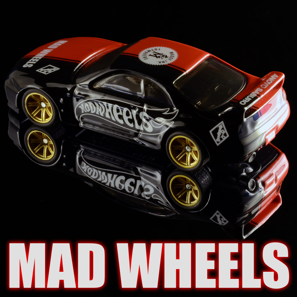 画像: MAD WHEELS (マッドホイール） 【T〇MICA NISSAN GT-R (カスタム完成品）】RED-BLACK/RR (送料サービス適用外) 