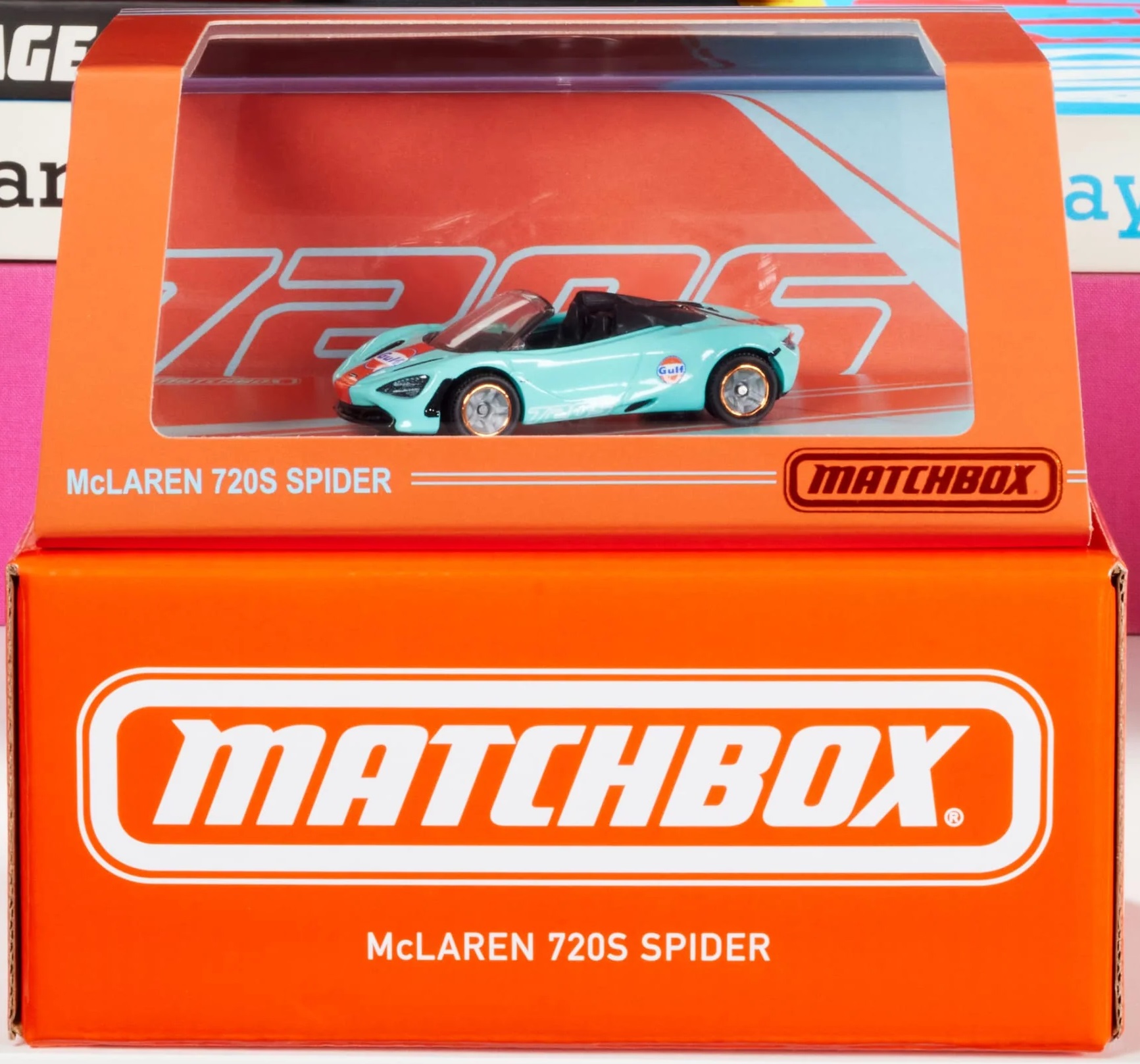 画像1: 2024 MATTEL CREATIONS EXCLUSIVE 【"GULF" McLAREN 720S SPIDER】LT.BLUE/RR (予約不可）