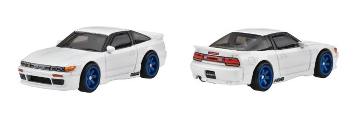 画像: 【仮予約】PRE-ORDER - 2025 HW CAR CULTURE "PREMIUM 2PACK" 【'96 日産 180SX タイプX/日産 シルエイティ】BLACK/WHITE/RR (2025年2月上旬入荷予定)(ショートした場合は先着順となります）