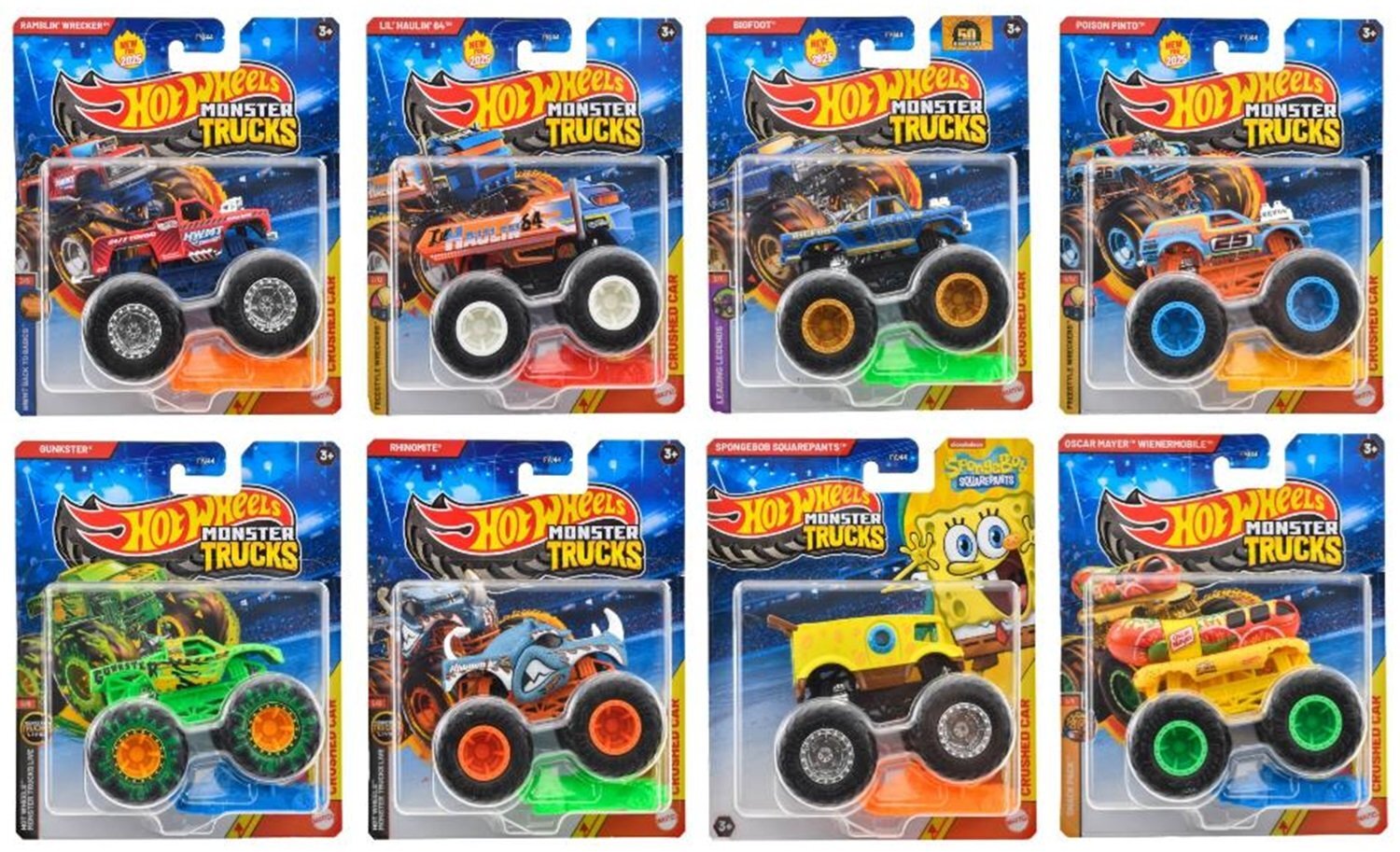 画像: 【仮予約】PRE-ORDER - 2025 HW MONSTER TRUCKS! 【Cアソート (8個入り）】(2025年2月上旬入荷予定）