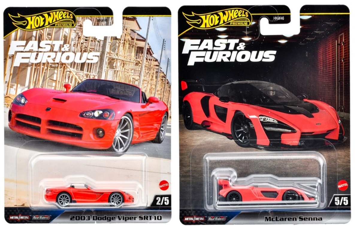 画像: 【仮予約】PRE-ORDER - 2025 HW FAST & FURIOUS (ワイルド・スピード) 【Aアソート5種セット】日産 370Z/'03 ダッジバイパー SRT10/マクラーレン セナ/1970 シェベル SS/ランドローバー ディフェンダー110(2025年2月下旬入荷予定）