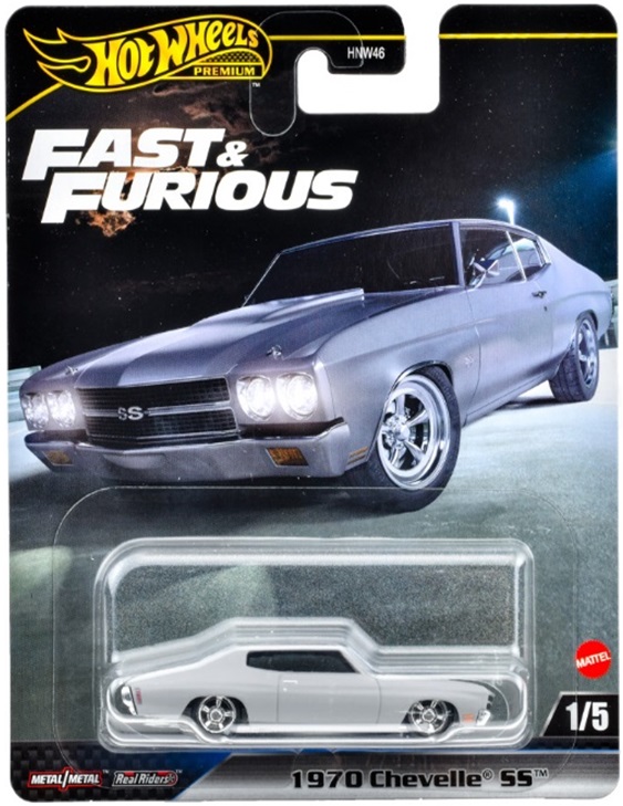 画像1: 【仮予約】PRE-ORDER - 2025 HW FAST & FURIOUS (ワイルド・スピード) 【1970 シェベル SS】LT.GRAY/RR(2025年2月下旬入荷予定）