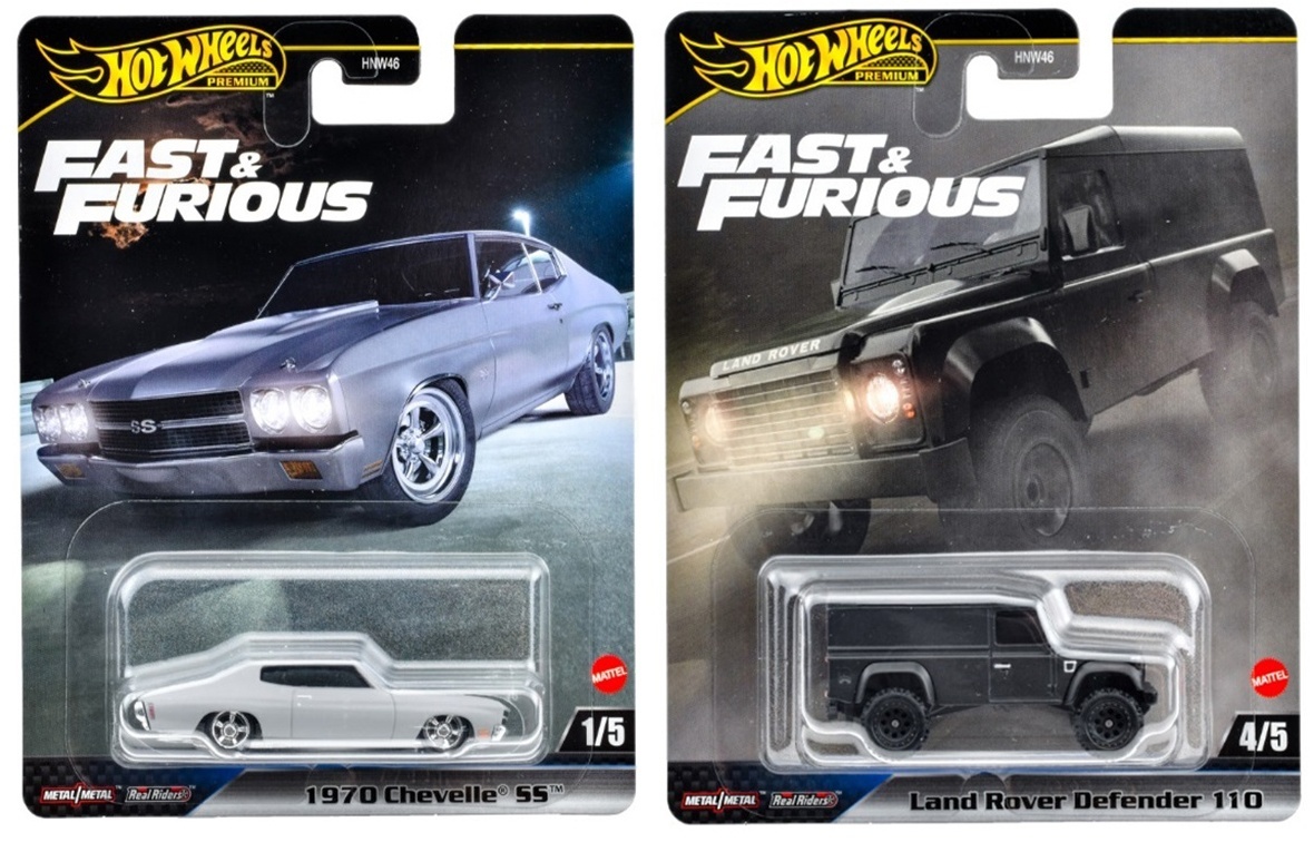 画像: 【仮予約】PRE-ORDER - 2025 HW FAST & FURIOUS (ワイルド・スピード) 【Aアソート5種セット】日産 370Z/'03 ダッジバイパー SRT10/マクラーレン セナ/1970 シェベル SS/ランドローバー ディフェンダー110(2025年2月下旬入荷予定）