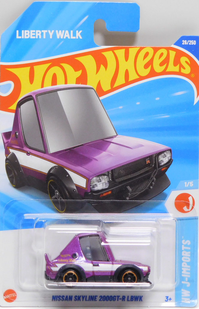 画像1: 【NISSAN SKYLINE 2000GT-R LBWK (TOONED)】PURPLE