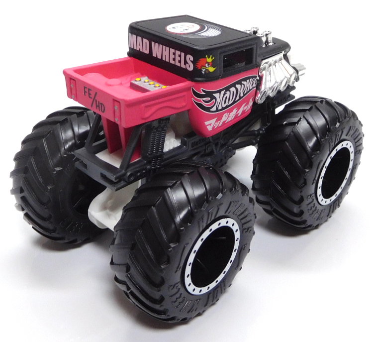 画像: MAD WHEELS (マッドホイール） 【MONSTER TRUCK BONE SHAKER(カスタム完成品）】BLACK (送料サービス適用外) 