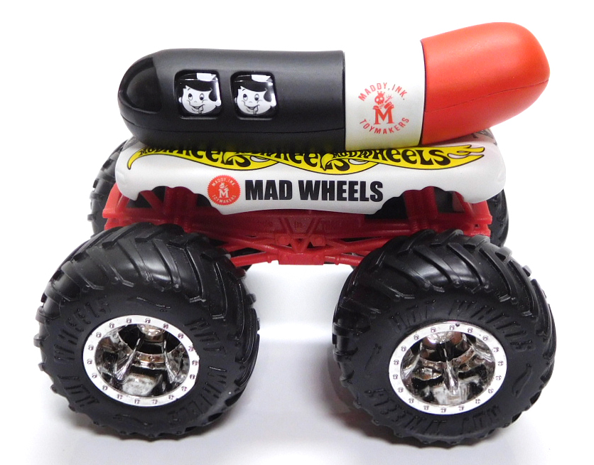 画像: MAD WHEELS (マッドホイール） 【MONSTER TRUCK OSCAR MAYER (カスタム完成品）】BLACK-RED (送料サービス適用外) 