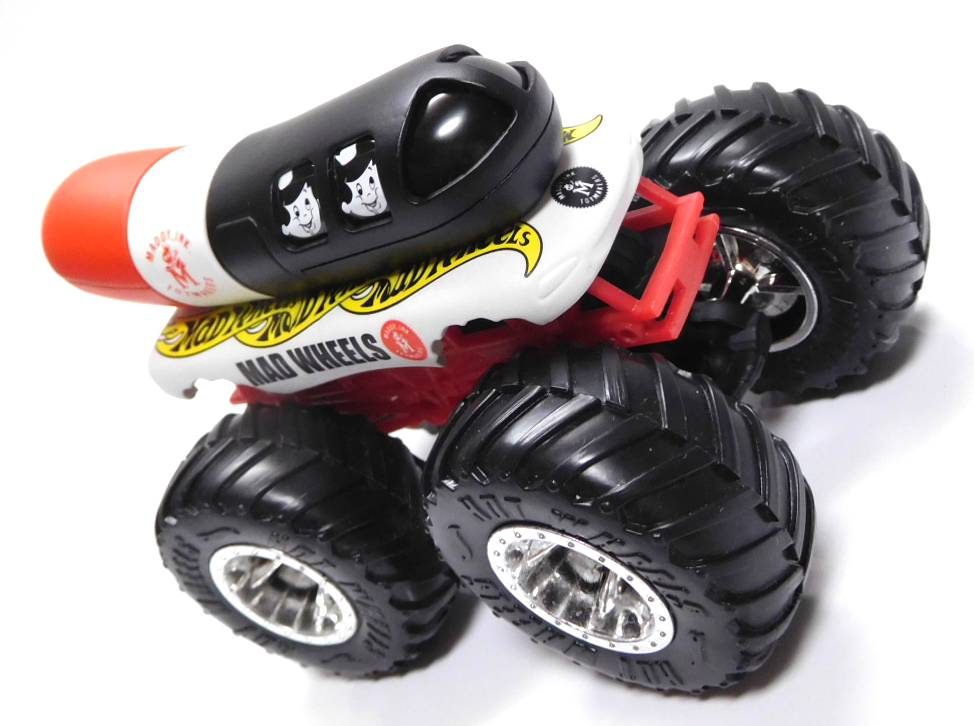 画像: MAD WHEELS (マッドホイール） 【MONSTER TRUCK OSCAR MAYER (カスタム完成品）】BLACK-RED (送料サービス適用外) 