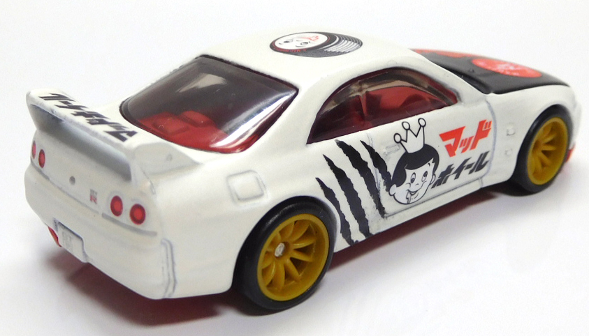 画像: MAD WHEELS (マッドホイール） 【NISSAN SKYLINE GT-R R33(カスタム完成品）】WHITE (送料サービス適用外) 