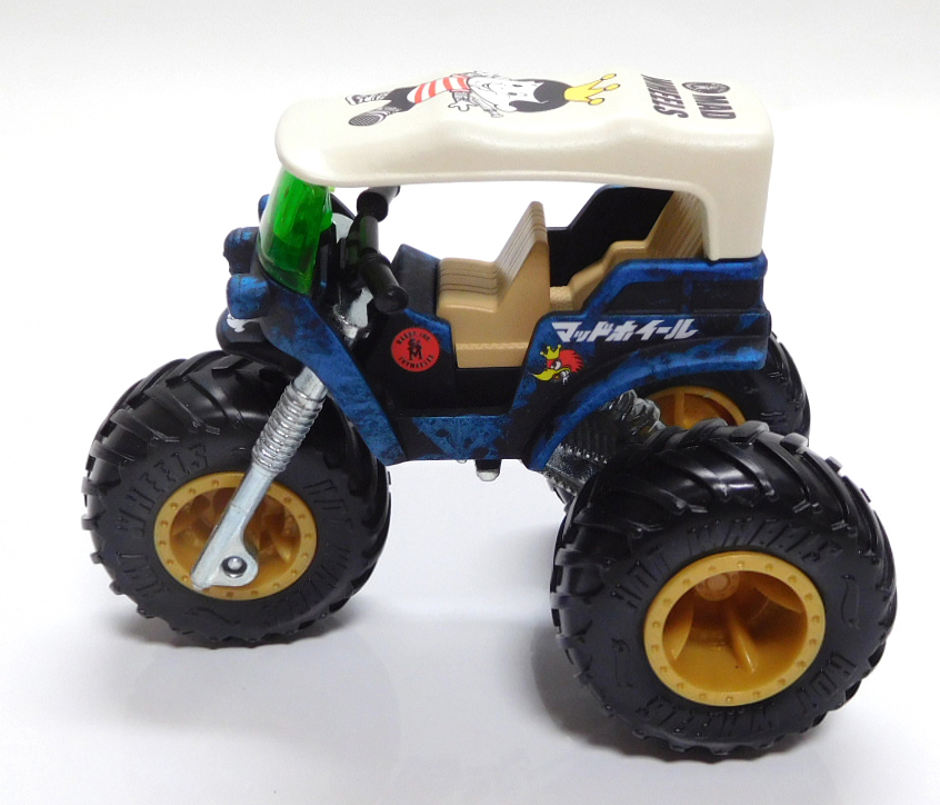 画像: MAD WHEELS (マッドホイール） 【MONSTER TRUCK TUK'N ROLL(カスタム完成品）】BLACK-BLUE (送料サービス適用外) 