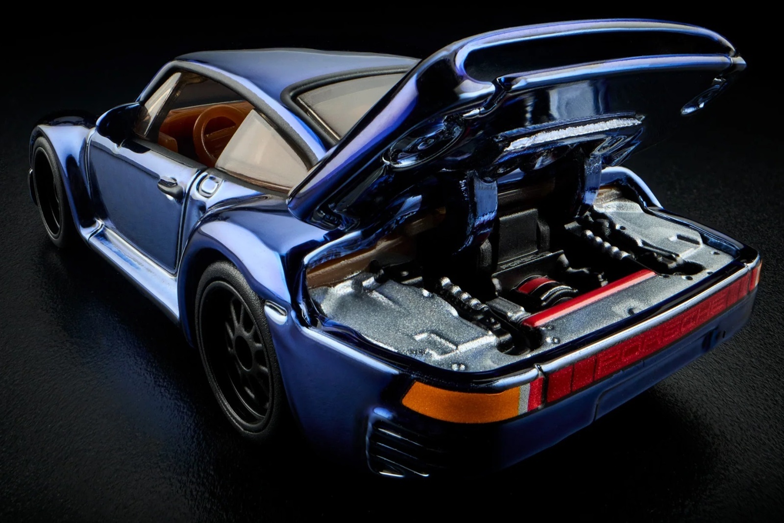 画像: 2024 RLC EXCLUSIVE【PORSCHE 959 (リアフード開閉タイプ)】SPEC.STEEL BLUE/RR（予約不可）