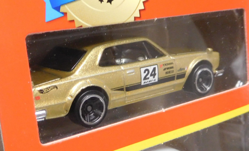 画像: 【US版】2024 HOT WHEELS 8CAR GIFT PACK 【1971 NISSAN SKYLINE H/T 2000 GT-R】 GOLD/MC5（予約不可）