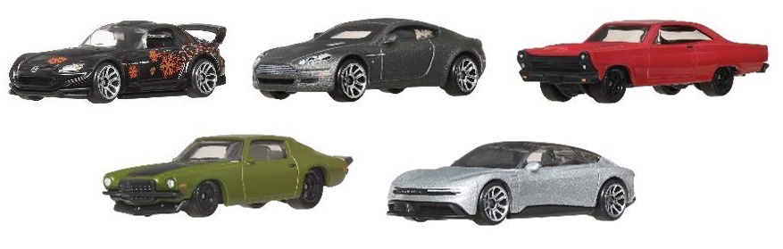 画像: 【仮予約】PRE-ORDER - 2025 HW FAST & FURIOUS 【ワイルド・スピード テーマ Jアソート - ヴィランズ 5種セット】ホンダ S2000/2005 アストンマーティン DB9/1966 フォード 427 フェアレーン/1973 シェビー カマロ/2022 デロリアン アルファ5(2025年3月中旬入荷予定）(ショートした場合は先着順となります）