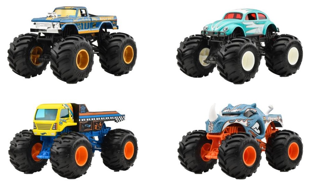 画像: 【仮予約】PRE-ORDER - 2025 HW MONSTER TRUCKS! 【1/24 ビッグサイズ　Eアソート4種セット】 (2025年3月下旬入荷予定）