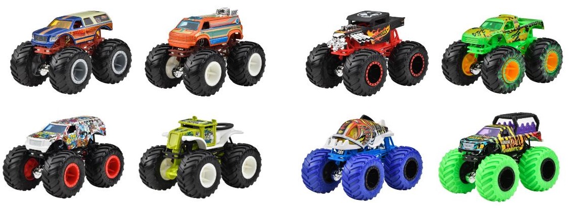 画像: 【仮予約】PRE-ORDER - 2025 HW MONSTER TRUCKS! 【2パック - Sアソート4種セット】(2025年3月下旬入荷予定）